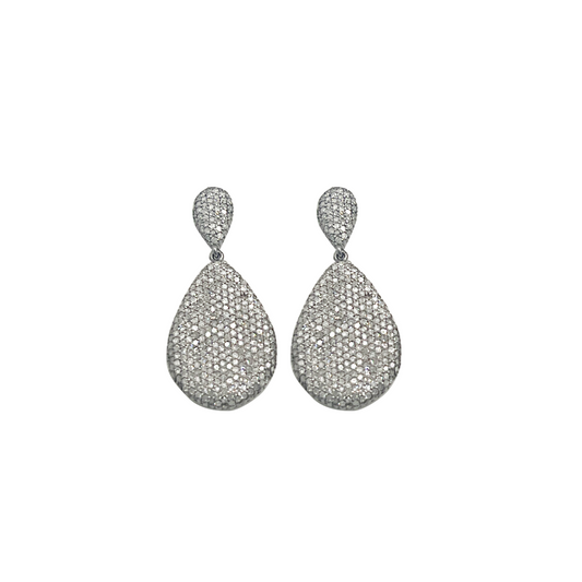 Supreme Large Tear Drop Earrings