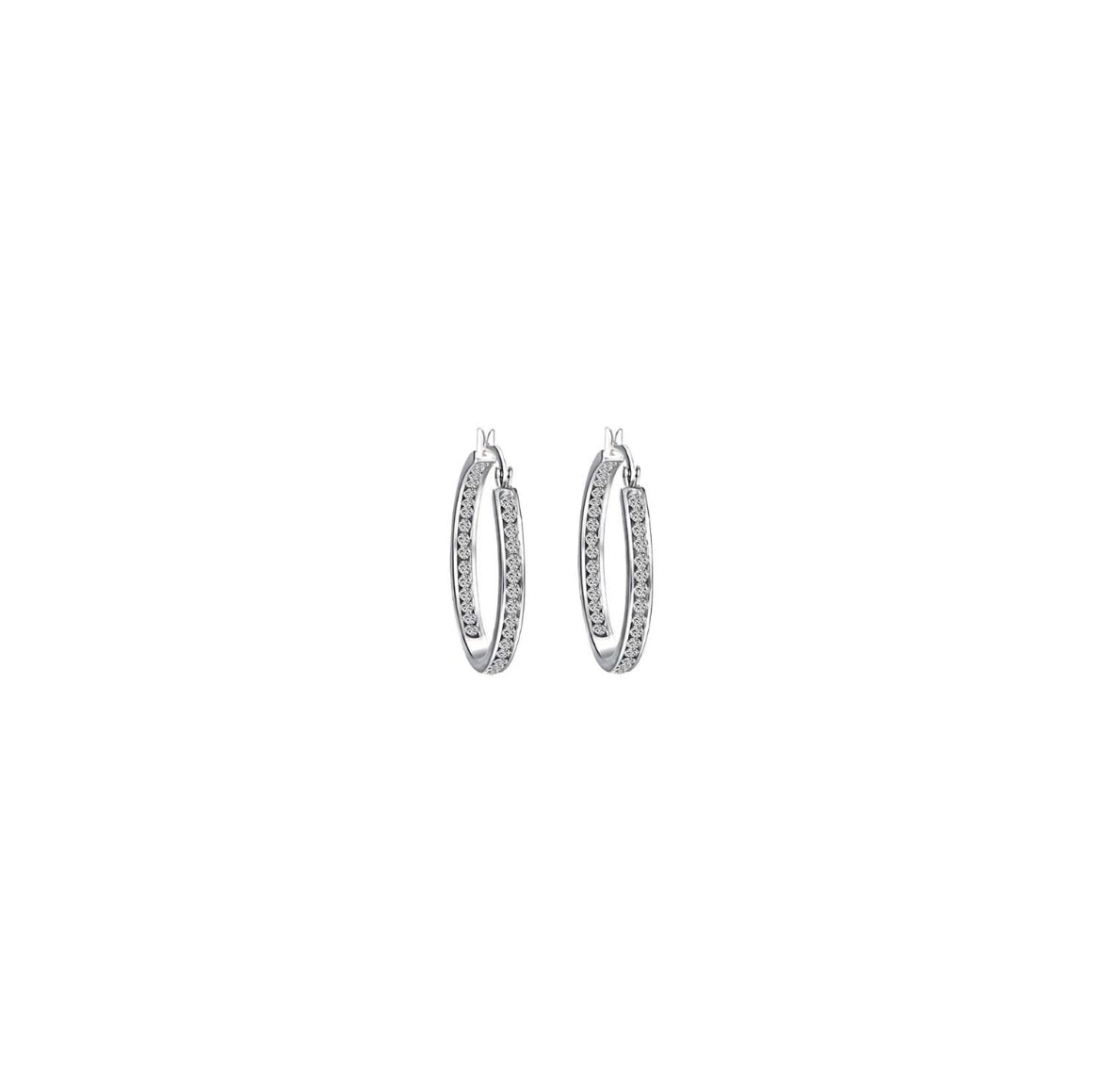Swarovski Eternal Inside Out Hoops -Small