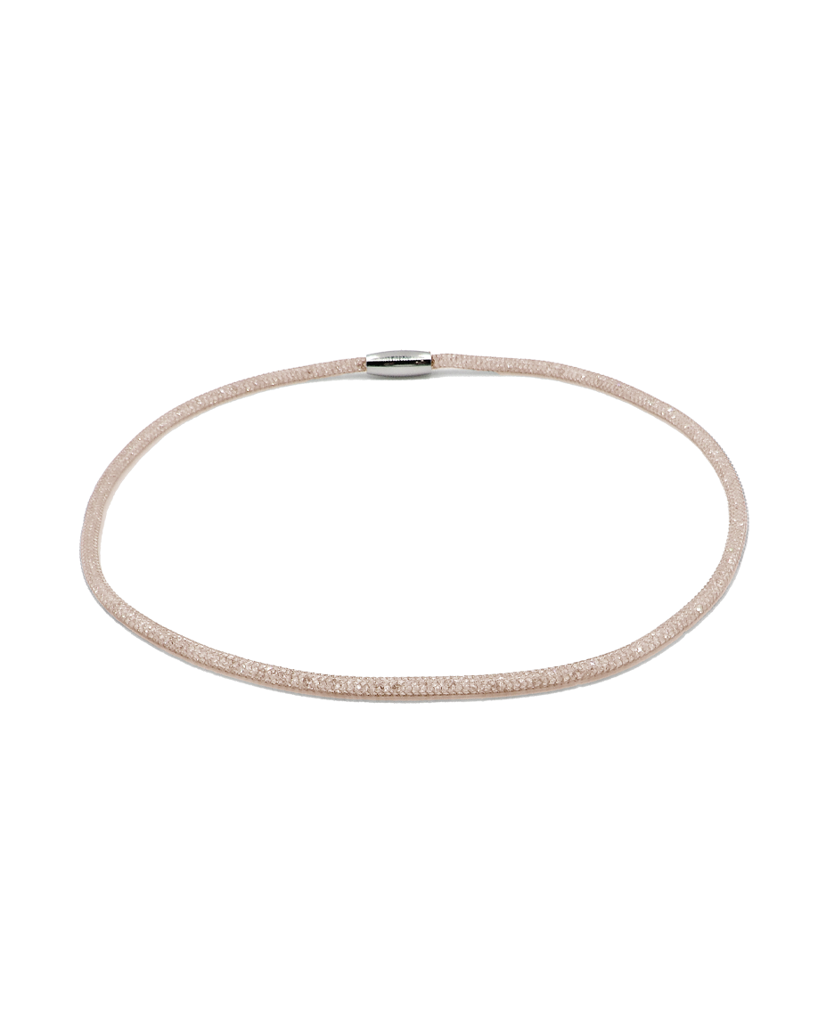 Swarovski Mesh Necklace Small - Gold