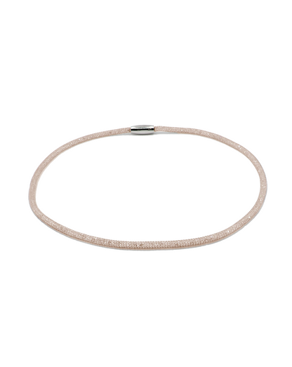 Swarovski Mesh Necklace Small - Gold