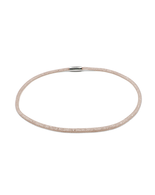 Swarovski Mesh Necklace Small - Gold