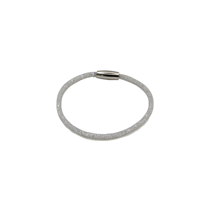Swarovski Mesh Bracelet Small - Silver